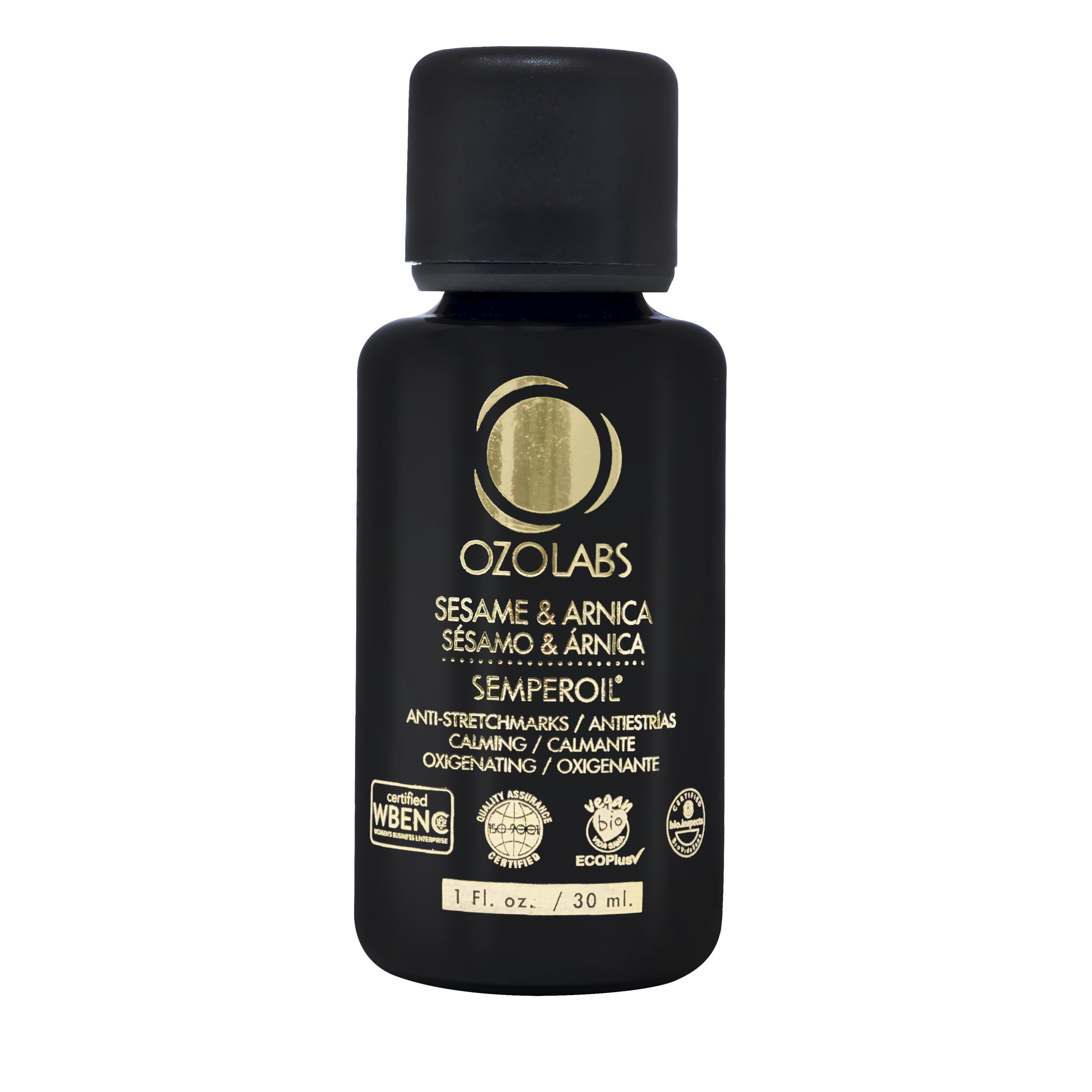 Sesame & Arnica Semperoil, 30 ml - Certified Organic Ozonated Oils Skin ...